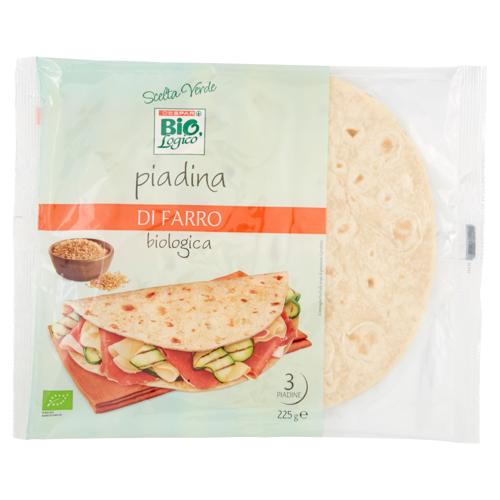 PIADINA BIO 225G FARRO X3