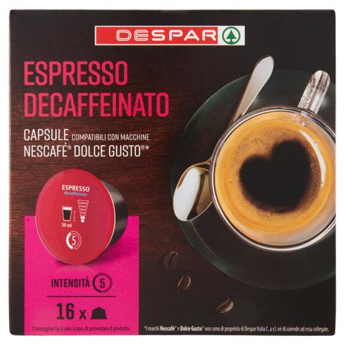 CAPSULE DESPAR DG DECAFFEINATO X16