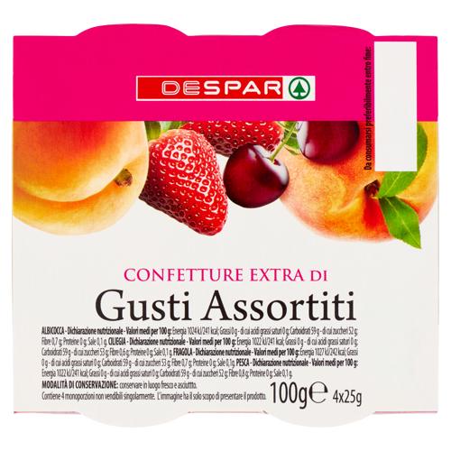 CONFETTURA GUSTI ASSORTITI DESPAR 4X25G