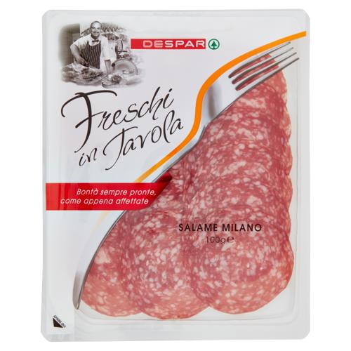 SALAME MILANO AFFETTATO DESPAR 100G