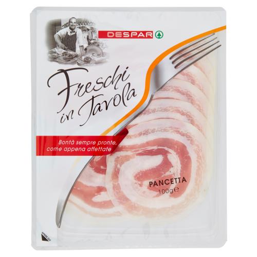 PANCETTA ARROTOLATA AFFETTATA DESPAR100G