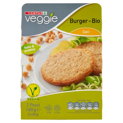 BURGER BIO VEGGIE DESPAR 160G CECI