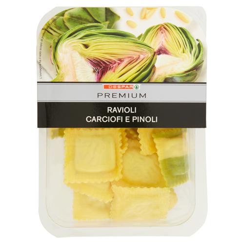 RAVIOLI CARCIOFI E PINOLI PREMIUM 250 G