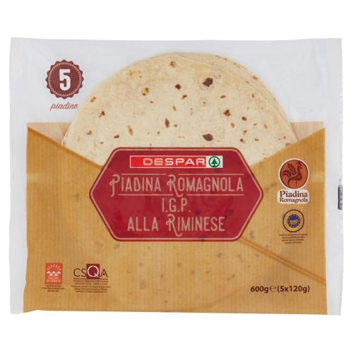 PIADINA FRESCA TRADIZ. DESPAR 5PZ 600G