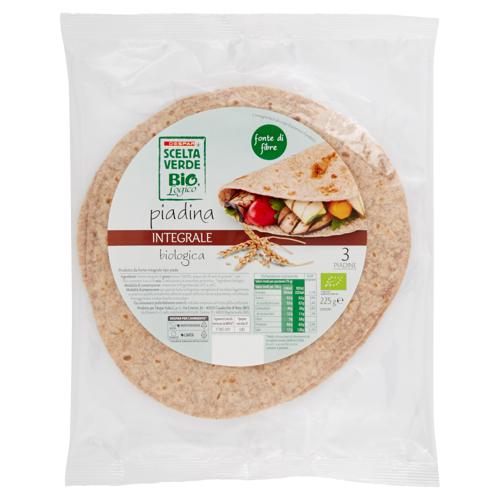 PIADINA FRESCA INTEGR. SC.VERDE BIO 225G