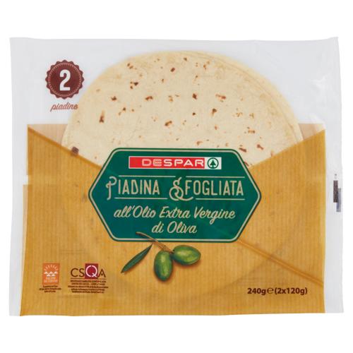 PIADINA FRESCA OLIO EVO DESPAR 240G