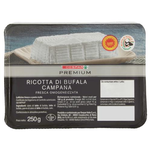 RICOTTA DI BUFALA DOP PREMIUM 250g