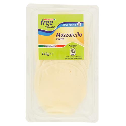 MOZZARELLA A FETTE FREEFROM 140G S/LATT