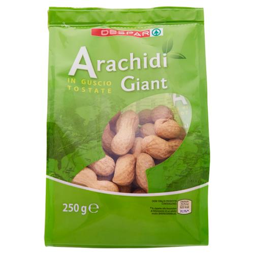 ARACHIDI GUSCIO TOSTATE DESPAR 250g