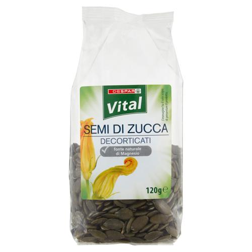 SEMI DI ZUCCA DECORTICATI VITAL 120g