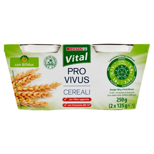 YOGURT VITAL 125GX2 BIANCO/CEREALI