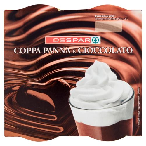 DESSER COP. PANNA DESPAR 115GX4CIOCCOLAT