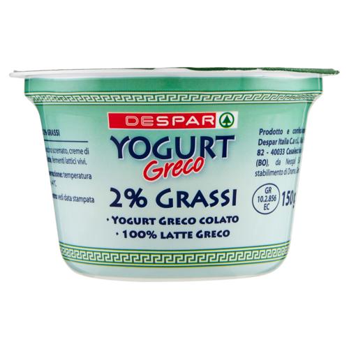 YOGURT GRECO BIANCO 2% DESPAR 150G