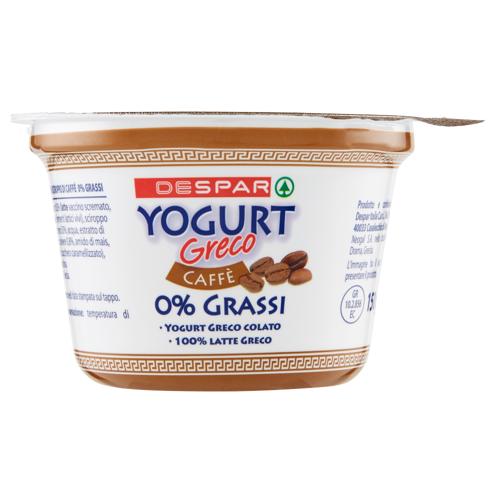 YOGURT GRECO 0% DESPAR 150G CAFFE'