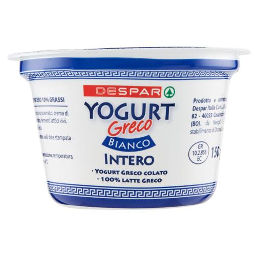 YOGURT GRECO BIANCO INT.10% DESPAR 150G