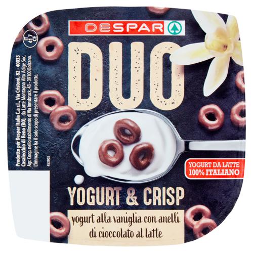 YOGURT MINIPASTO DESPAR 150G VAN/CIOCCO