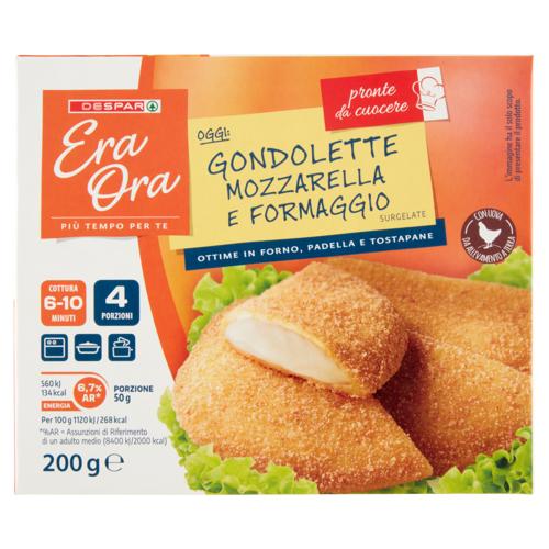 GONDOLETTE MOZZ/FORMAGGIO DESPAR 200G