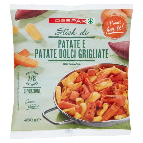 STICK PATATE DOLCI E GRIGL. DESPAR 450G