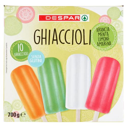 10 GHIACCIOLI ASSORTITI DESPAR 700G