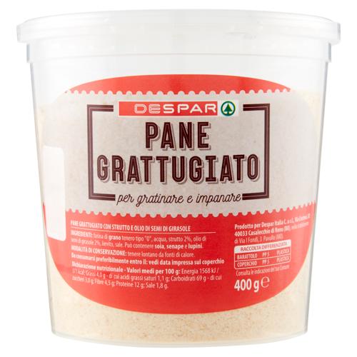 PANGRATTATO DESPAR 400G BARATTOLO