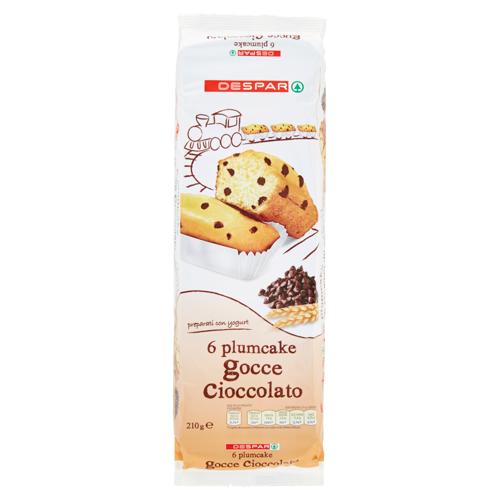 PLUMCAKE DESPAR 210G GOCCE CIOCCOLATO