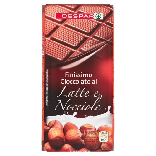 TAVOLET.CIOCC.DESPAR 100G LATTE NOCCIOLE