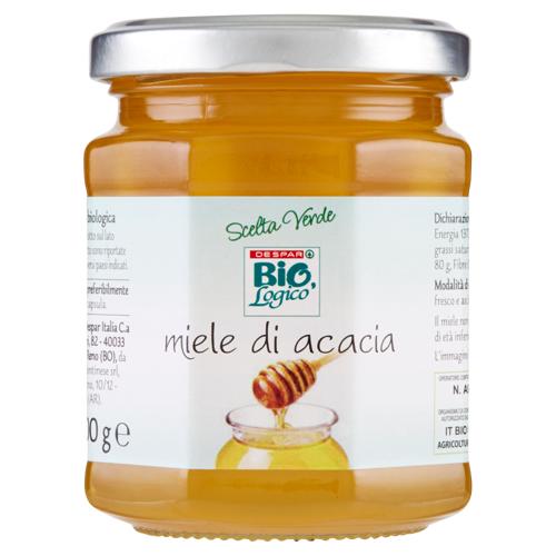 MIELE BIOLOGICO 300G ACACIA SCELTA VERDE