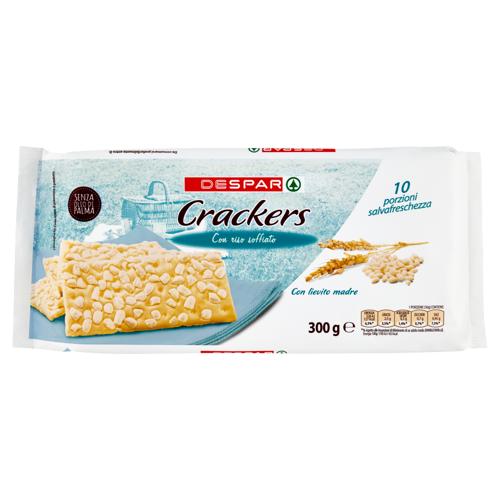 CRACKERS DESPAR 300G CON RISO SOFFIATO