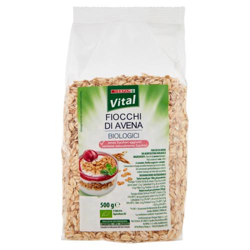 FIOCCHI DI AVENA BIOLOGICA VITAL 500G