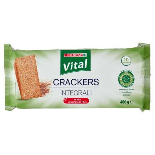 CRACKERS INTEGRALI VITAL 400G EXTRA FIBR