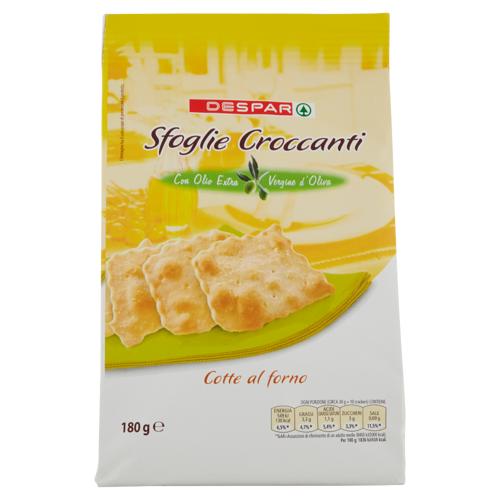 SFOGLIE CROCCANTI DESPAR 180G