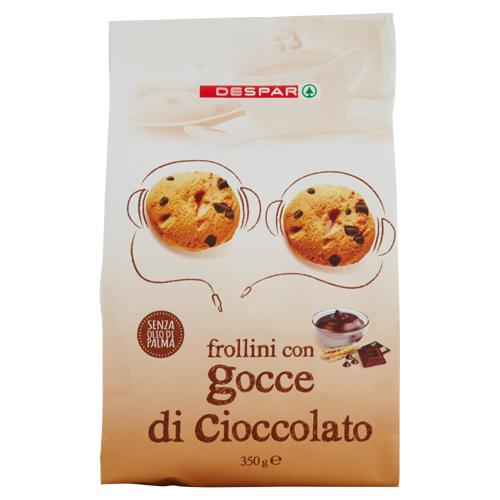 BISCOTTI DESPAR 350G GOCCE CIOCCOLATO