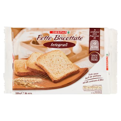 FETTE BISCOTTATE DESPAR 320G INTEGRALI