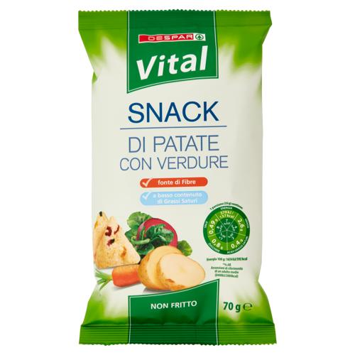 SNACK DI PATATE VITAL 70G C/VERDURE