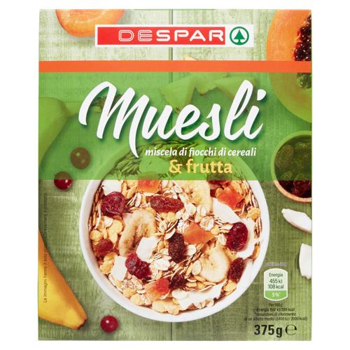 MUESLI ALLA FRUTTA 375GR DESPAR