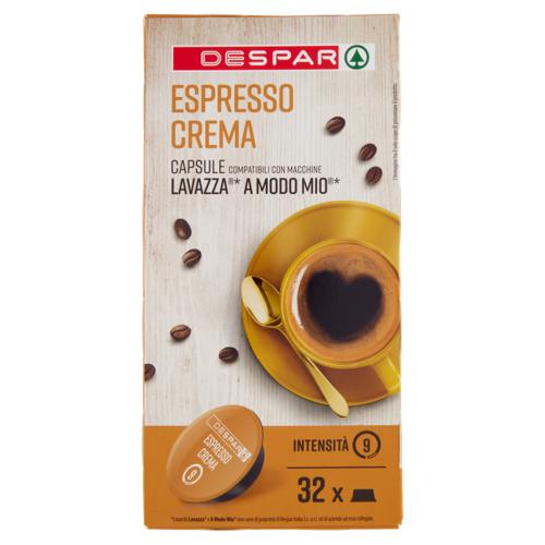 CAFFE'CREMA CAPS AMM.DESPAR 32PZ 208GR