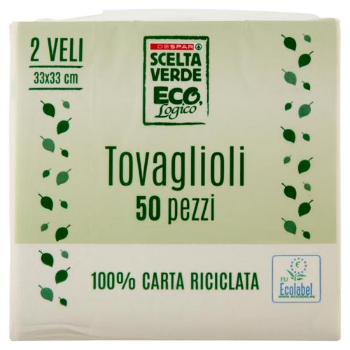 TOV. DESPAR 2VELI 50PZ 33X33CM SC VERDE