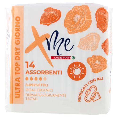 ASSORBENTI XME TOP DRY GIORNO C/ALI 14PZ