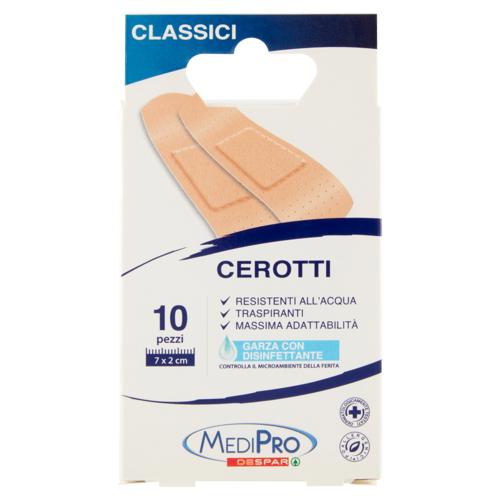 CEROTTI C/GARZA DISINF. MEDIPRO X10 MEDI