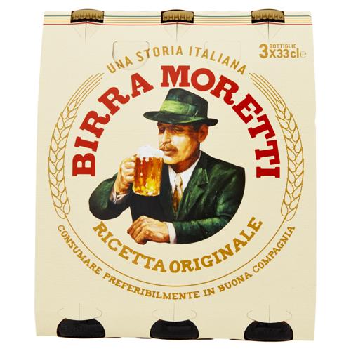 BIRRA MORETTI 33CLX3