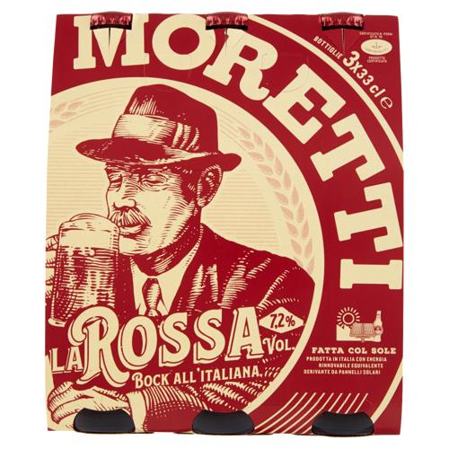 BIRRA MORETTI ROSSA 33CLX3