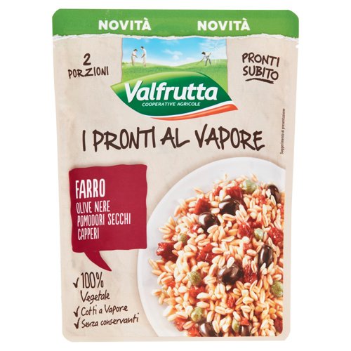 PRONTI AL VAPORE VALFRUTTA 220G FARRO