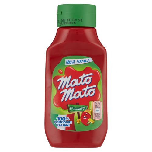 KETCHUP MATO MATO 390G SQUEEZE  PICCANTE