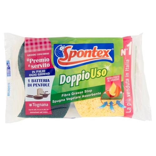 SPUGNA ABR SPONTEX DOPPIO USO X 2