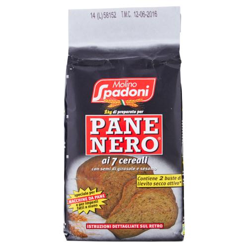 MISCELA PER PANE NERO SPADONI 1KG