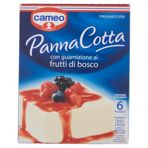 PANNA COTTA CAMEO 107G FRUTTI DI BOSCO