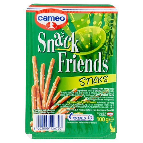 STICKS SALATI CAMEO 100G