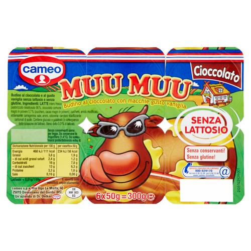 MUU MUU MINI CIOCC. 50GX6 NO LATTOSIO