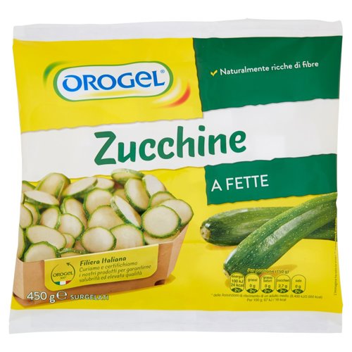 ZUCCHINE A FETTE OROGEL 450 G  I