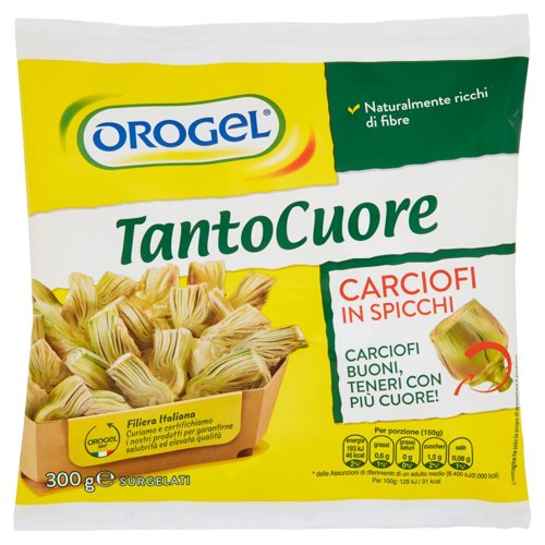 CARCIOFI OROGEL 300G SPICCHI    I